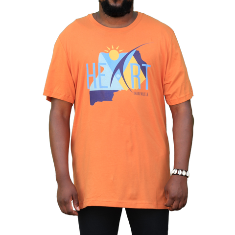 Burnt Orange Uganda At Heart T-Shirt
